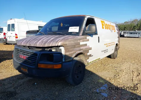 2006 GMC Savana Work Van z USA, uszkodzony, nr VIN 1GTHG39U561100684